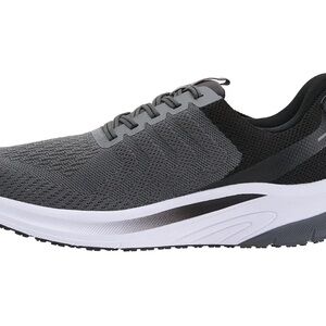 Orthofeet Tilos Men’s 9 D Gray Orthopedic Walking Shoes Plantar Fasciitis